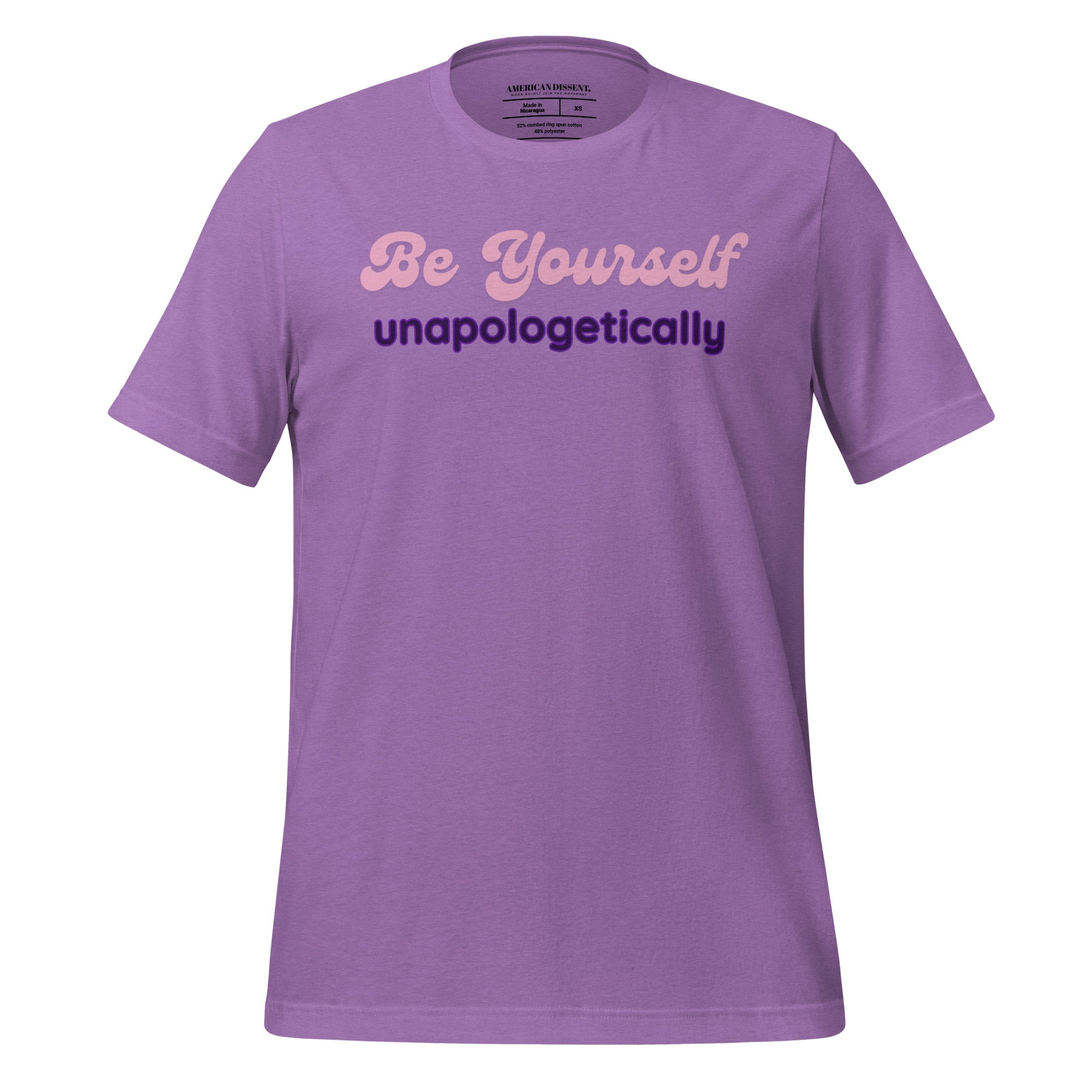 Be Yourself Inspirational T-Shirt for Self-Love and Empowerment