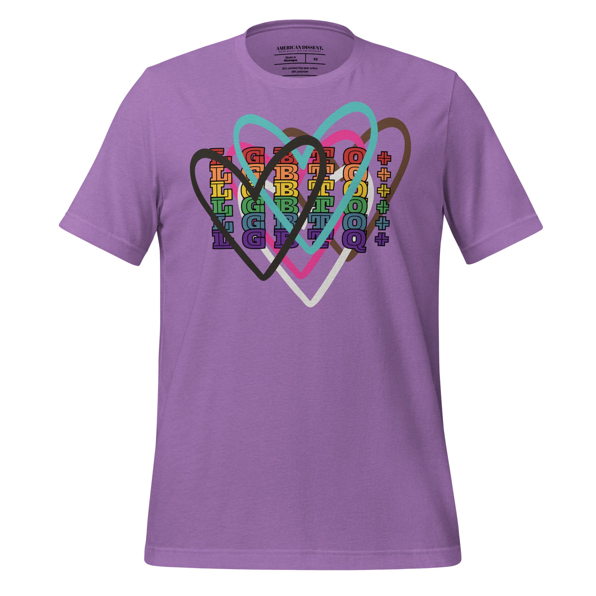 LGBTQ Pride Shirt | Love is Love Equality Graphic Tee