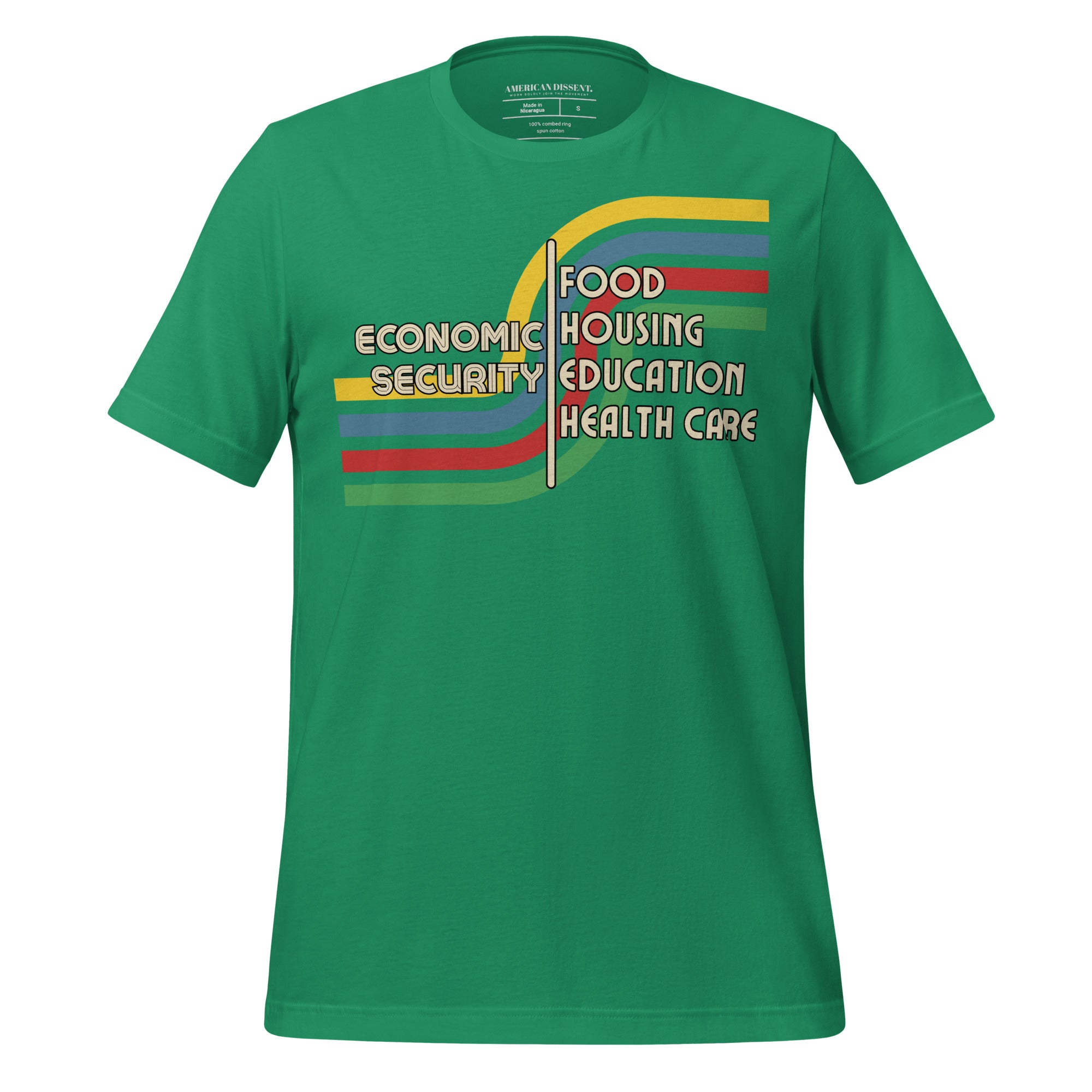 Vintage Inspired Freedom Fighter Tee for Economic Freedom Advocates