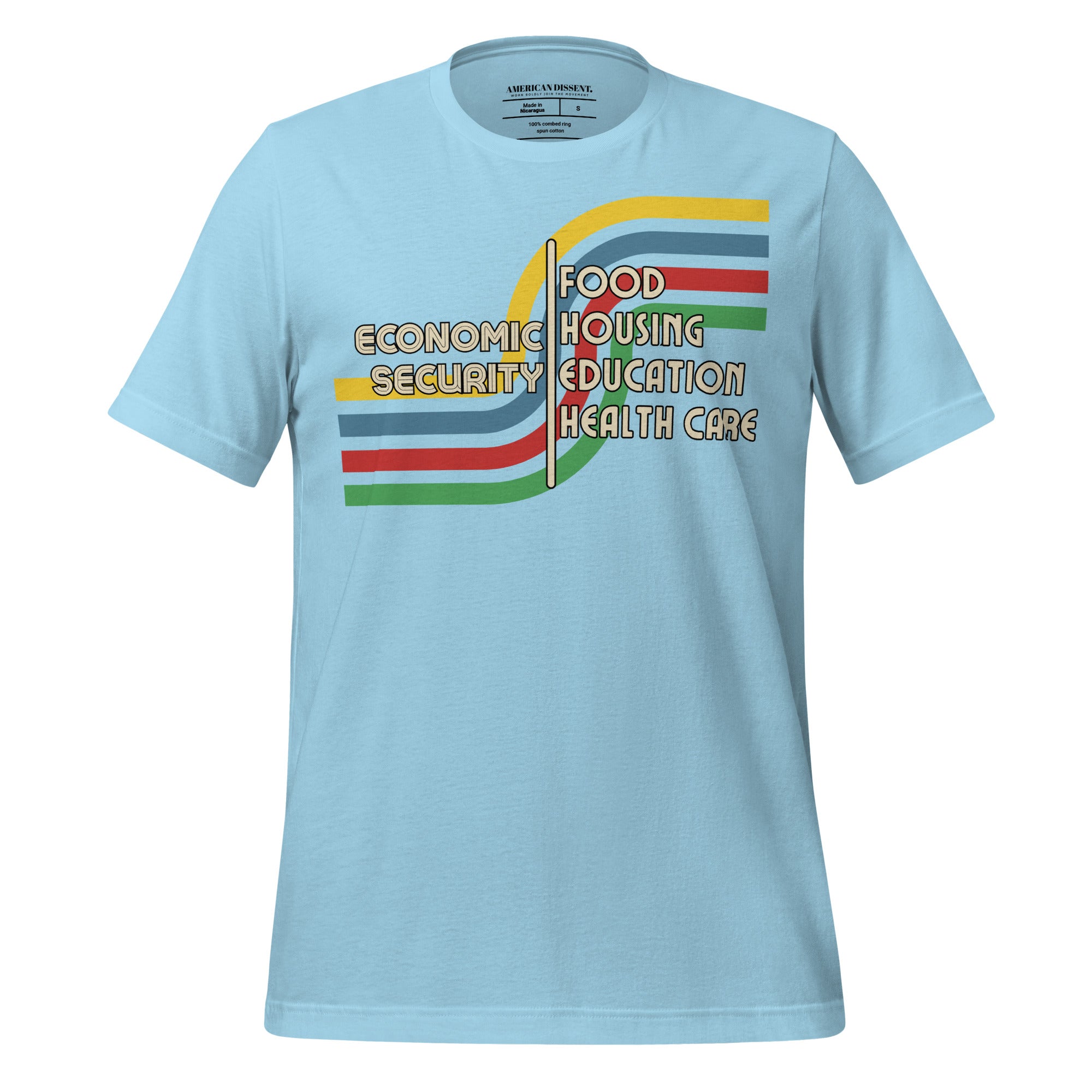 Vintage Inspired Freedom Fighter Tee for Economic Freedom Advocates