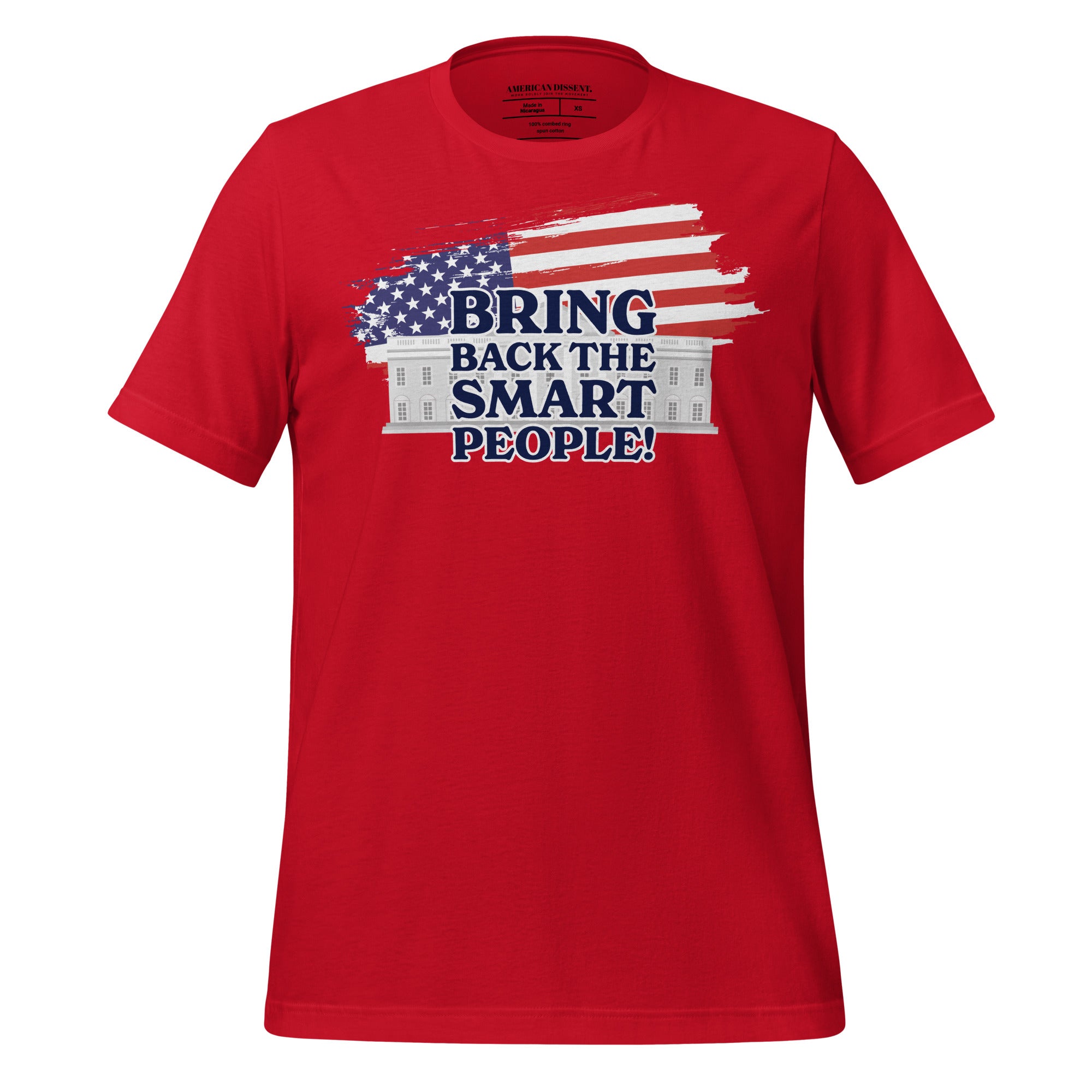 Protest Anti Trump Shirt - Bring Back Smart People to White House - Democrat Tee