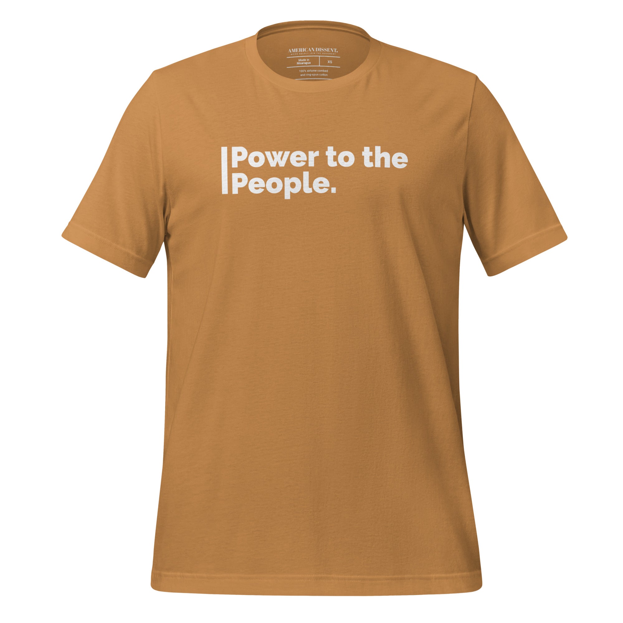 Democrat Shirt - Power to the People - Anti Trump Protest Wear - Political T-shirt