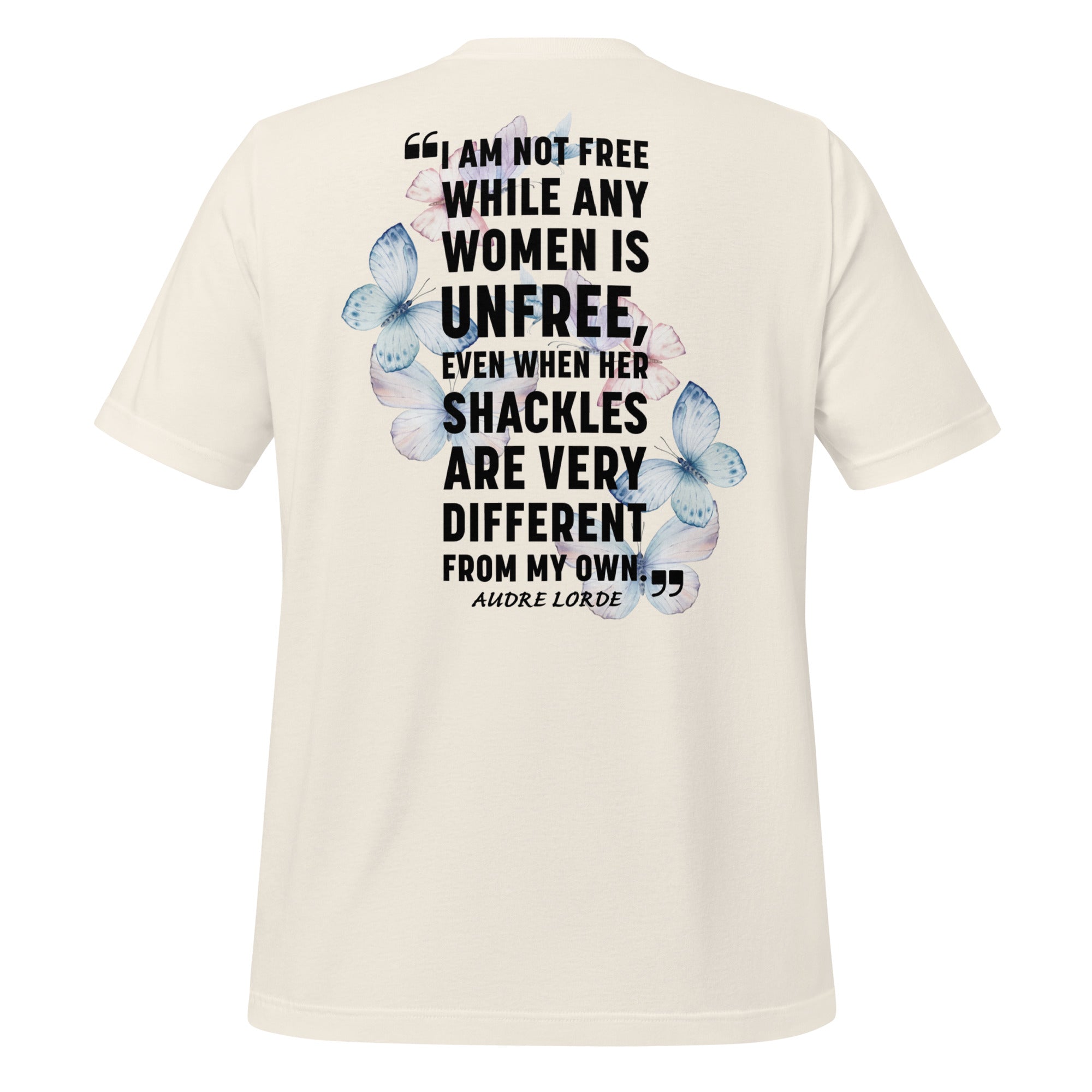 Audre Lorde Quote Shirt - Feminist Black History Political Tee.