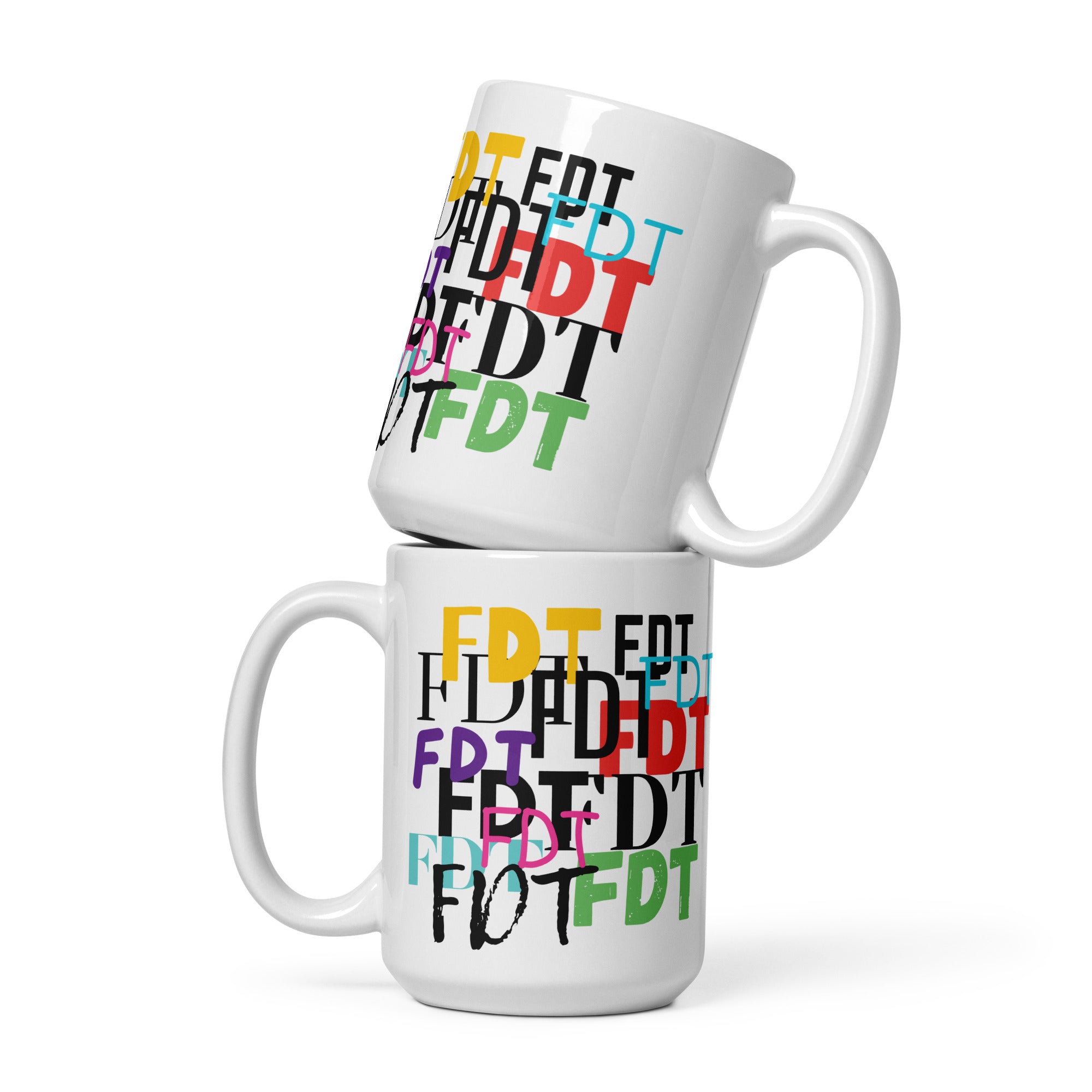 Anti Trump Mug with FDT Design - Democratic Gift - Protest Coffee Cup